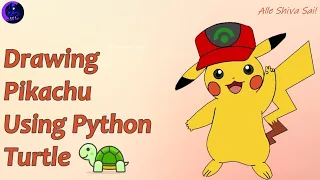 how to draw pikachu using python maran tach python tamil