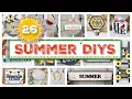 MUST SEE Top Summer Decor DIYS 26 EASY AFFORDABLE Summer Decor Ideas