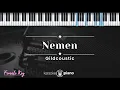 Lagu Nemen - Gildcoustic (KARAOKE PIANO - FEMALE KEY)