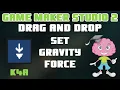 GameMaker Studio 2 D D blocks - Set gravity force