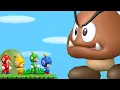 Download Lagu Newer Super Mario Bros. Wii – 4 Players Walkthrough Co-Op All Worlds 100%