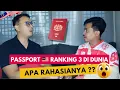 APA RAHASIANYA??  PASSPORT MALAYSIA NOMOR 3 TERKUAT DI DUNIA !!