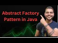 Hindi Abstract Factory Design Pattern example in Java abstract factory pattern
