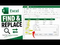 How to Find and Replace Text in Excel Excel Search Tutorial