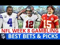 NFL Week 8 Point Spreads Expert Picks Latest Vegas Odds Best Bets NFL Rumors News