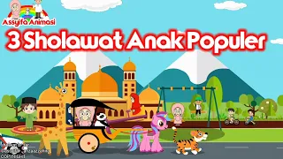 lagu anak islami 3 sholawat anak populer sholawat badar allahul kaafi thibbil qulub cover assyifa