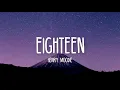 Lagu Henry Moodie - Eighteen (Lyrics) 4K