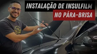Instalação de insulfilm no pára-brisa ( dicas de aplicação de película)