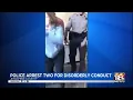 Police arrest two for disorderly conduct in Jessamine County Tuesday