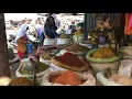 Bustling Ethiopian Market Addis Merkato - So Many Spices To Choose From