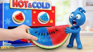 Tiny DISCOVERED Hot & Cold Vending Machine Toys | Itz Tiny Explore
