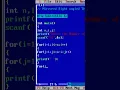 mirrored right-angled triangle star pattern How to solve pattern program in C language