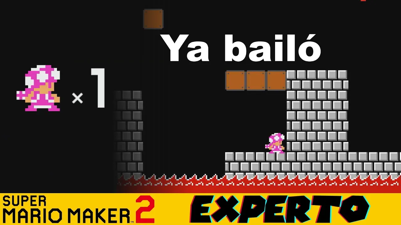 Nivel arruina desafíos 😤😤😤 | Experto sin skips | SMM2 en español