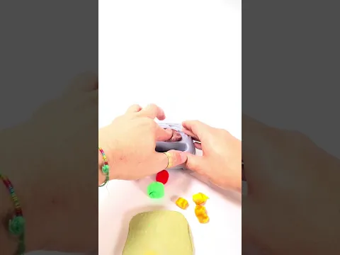 Satisfying playdoh sandwich waffle #shorts
