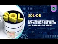 Mastering phpMyAdmin How to Create and Delete SQL Databases Easily