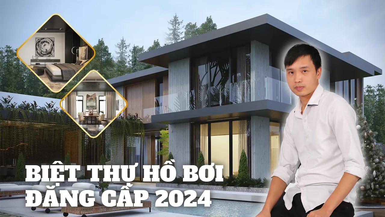 Biệt thự hiện đại đẳng cấp hệt resort nghỉ dưỡng 5 sao KTS Hữu Minh