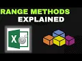 The Most USEFUL Range Methods in Excel VBA