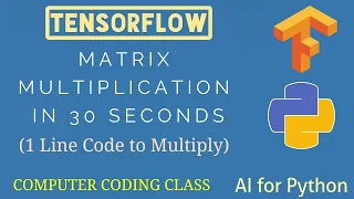 Tensorflow Tutorial How to Multiply Two matrices in python Matrix Multiplication in Python python