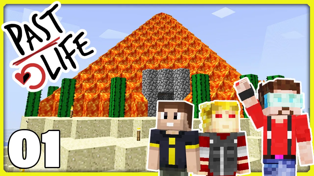 Watch "LAVA PYRAMID FOR THE BOYS! | Past Life SMP | Ep 01" on YouTube