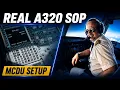 Real A320 Pilot explains MCDU setup MSFS 2024