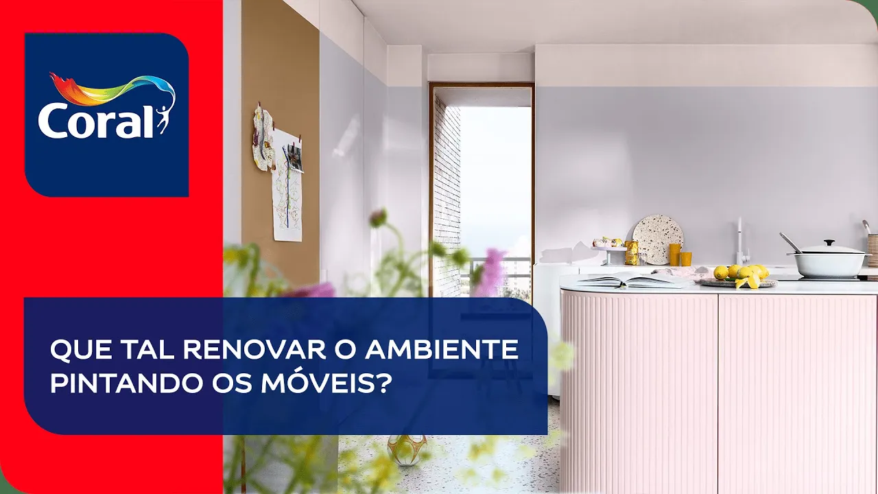 Tintas Coral — Coral Paints - Renovate Your Space by Painting Furniture (YouTube video ad)
