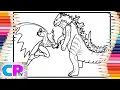 Batman vs Godzilla Coloring Fights - Dreams COPYRIGHT FREE