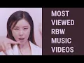 Lagu [TOP 45] MOST VIEWED RBW MUSIC VIDEOS (October 2020)