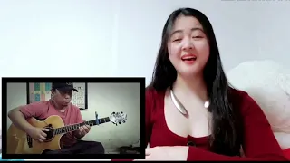 Download Alip Ba Ta Sweet Child O' Mine   Guns N' Roses  fingerstyle cover   REACTION VIDEO RE UPLOAD MP3
