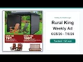 Rural King Weekly Ad 26 - 26 Best Deals