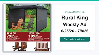 Rural King Weekly Ad 26 - 26 Best Deals
