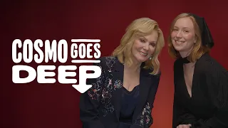Jean Smart Hannah Einbinder Answer Rapid-Fire Questions Cosmo Goes Deep Cosmopolitan