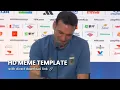 Lionel Scaloni Lo Siento Crying Meme Template