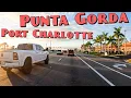 Driving Thru Punta Gorda And Port Charlotte Florida