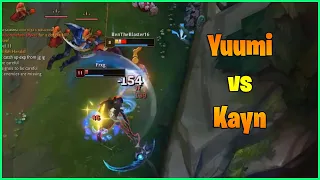 RATIRL Yuumi Level 8 solokills Kayn Level 11! LoL Daily Moments Ep 1773