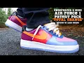 Undefeated x Nike Air Force 1 Patent Pack Total Orange Review w Lace Swaps