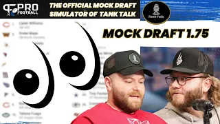 Tank Talk 2024 NFL Mock Draft 1 75 via Pro Football Network s Mock Draft Simulator w FREE TRADES