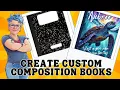 Create Custom Composition Book Covers with Canva