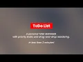12 ToDo List