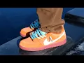 Nike SB Dunk Mystic Red and Noise Aqua Review on Feet