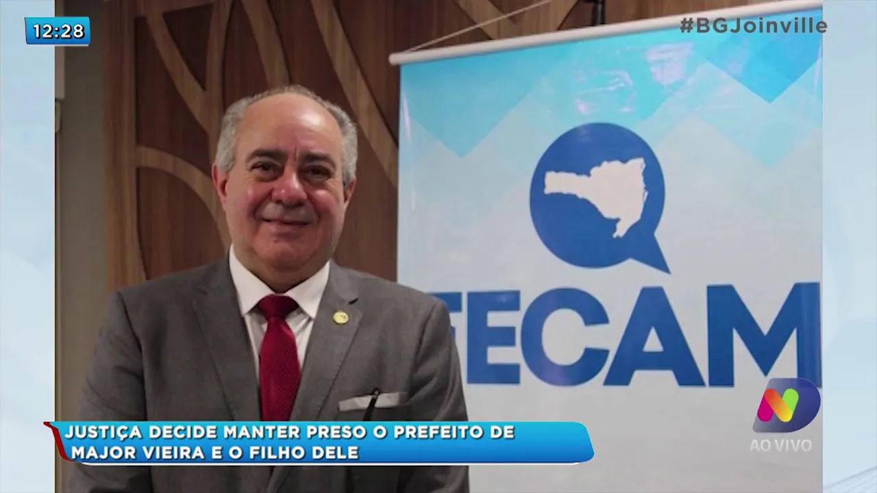 Justiça decide manter preso o prefeito de Major Vieira e o filho dele