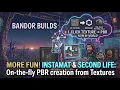 More Fun with InstaMat Second Life On the fly 2D to - Phong Textures