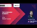 Leetcode 347 Top K Frequent Elements Heap PriorityQueue