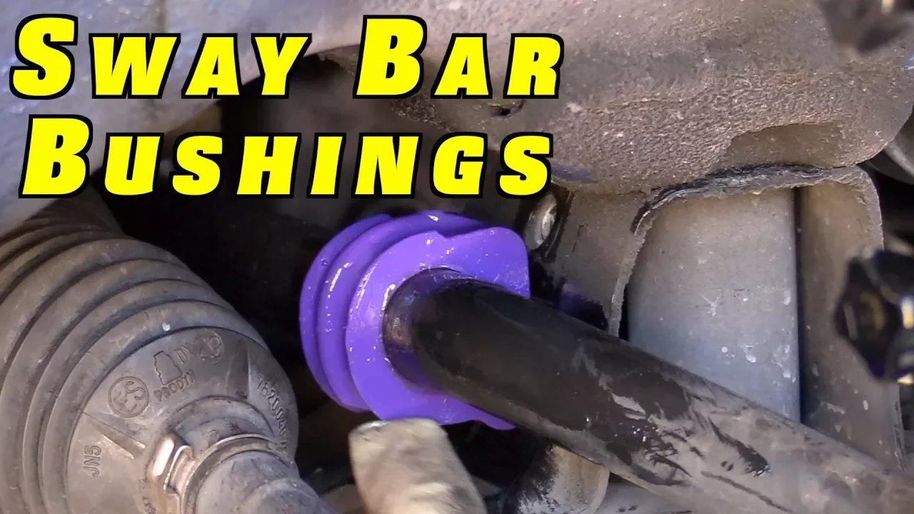 How To Replace Sway Bar Bushings