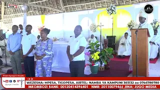 CHARISMATICS Give Gifts To Bishop Musomba And Promise To Stick Together In Mission In Bagamoyo Di 