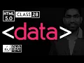 Data tag - html 5 tutorial in hindi