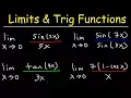 Limits of Trigonometric Functions