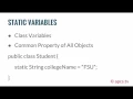 Lecture 47 - The Static Keyword