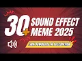 Lagu Efek Suara Untuk Edit 2025 + Tautan Unduh