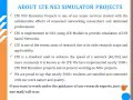 LTE NS3 SIMULATOR PROJECTS
