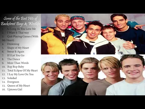 Download MP3 BACKSTREET BOYS and WESTLIFE NONSTOP SONG HITS